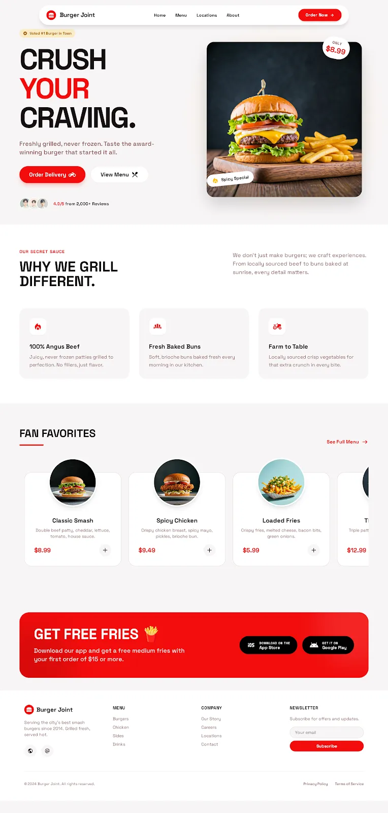 Fast Food Burger Joint - Variant 3